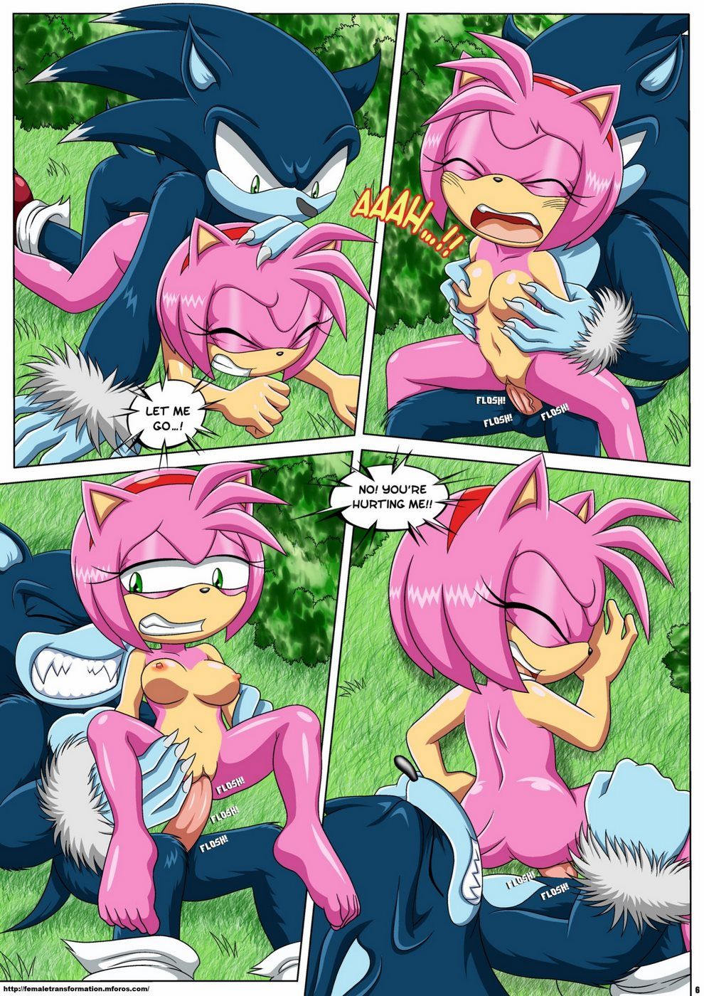 PalComix - The Werehog Furry Cartoon page 7