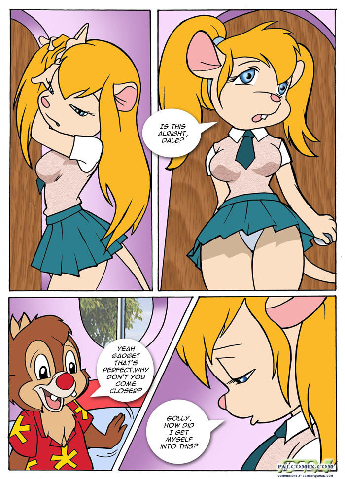 Chip n Dale - Rescue Rangers, Palcomix page 2