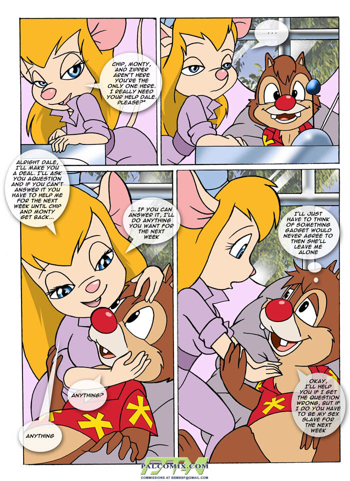 Chip n Dale - Rescue Rangers, Palcomix page 4