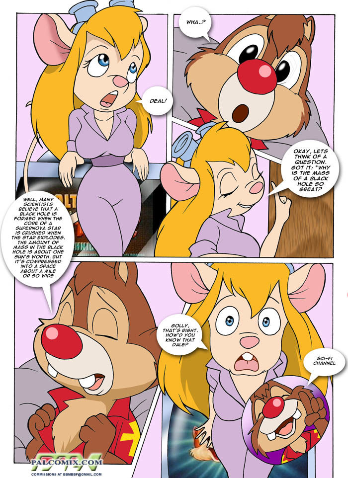 Chip n Dale - Rescue Rangers, Palcomix page 5