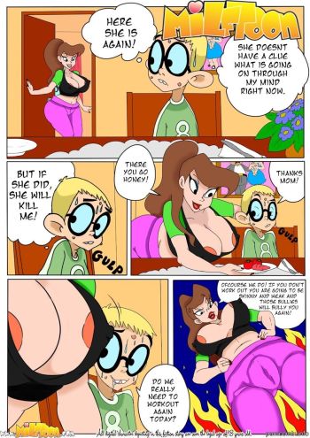 Milftoon - Workout - Mom,Son Incest cover