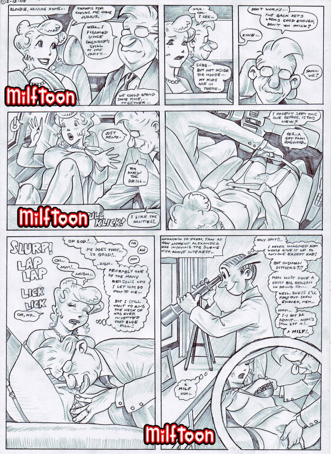Pandora Box - Blondie,Milftoon page 2