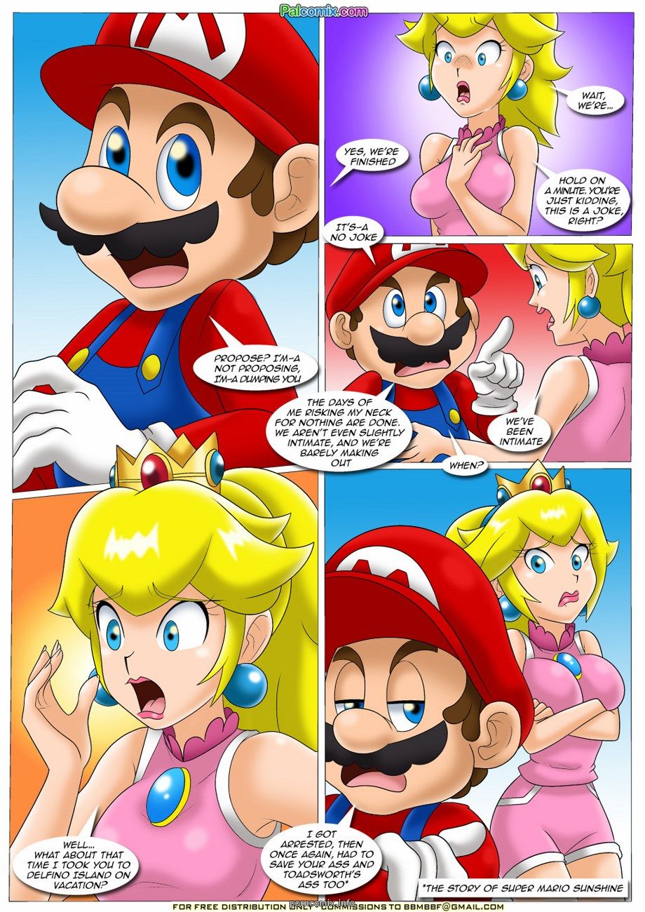 Mario Project 3 - Princess Peach Sex page 17