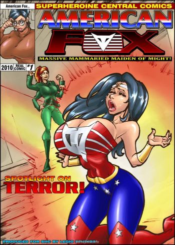 American Fox - Spotlight on Terror - Superheroine cover