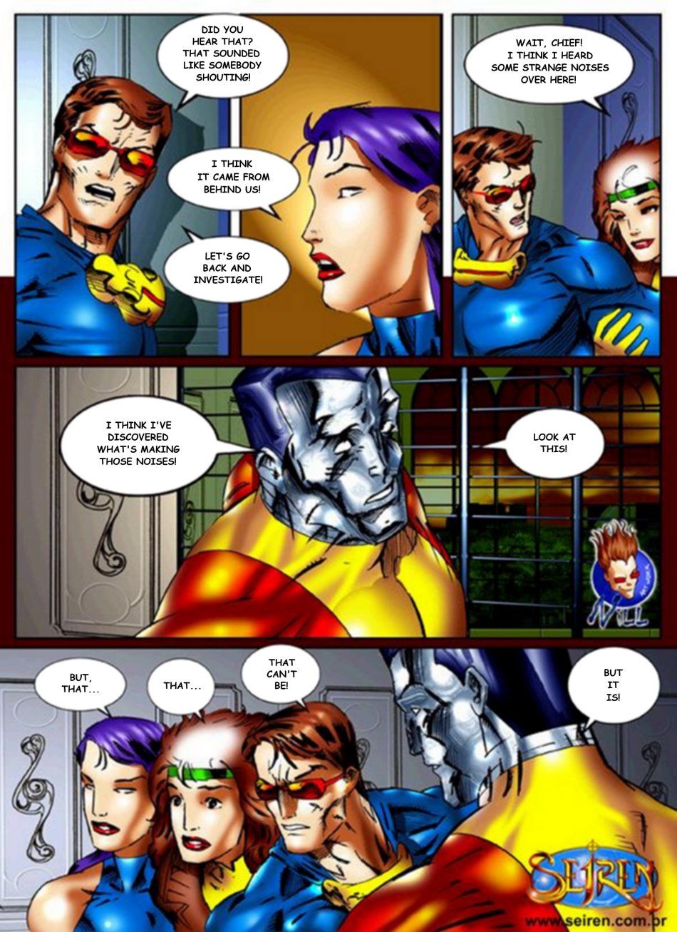 X-Men - Discord, Seiren Hardcore Orgy, English page 48