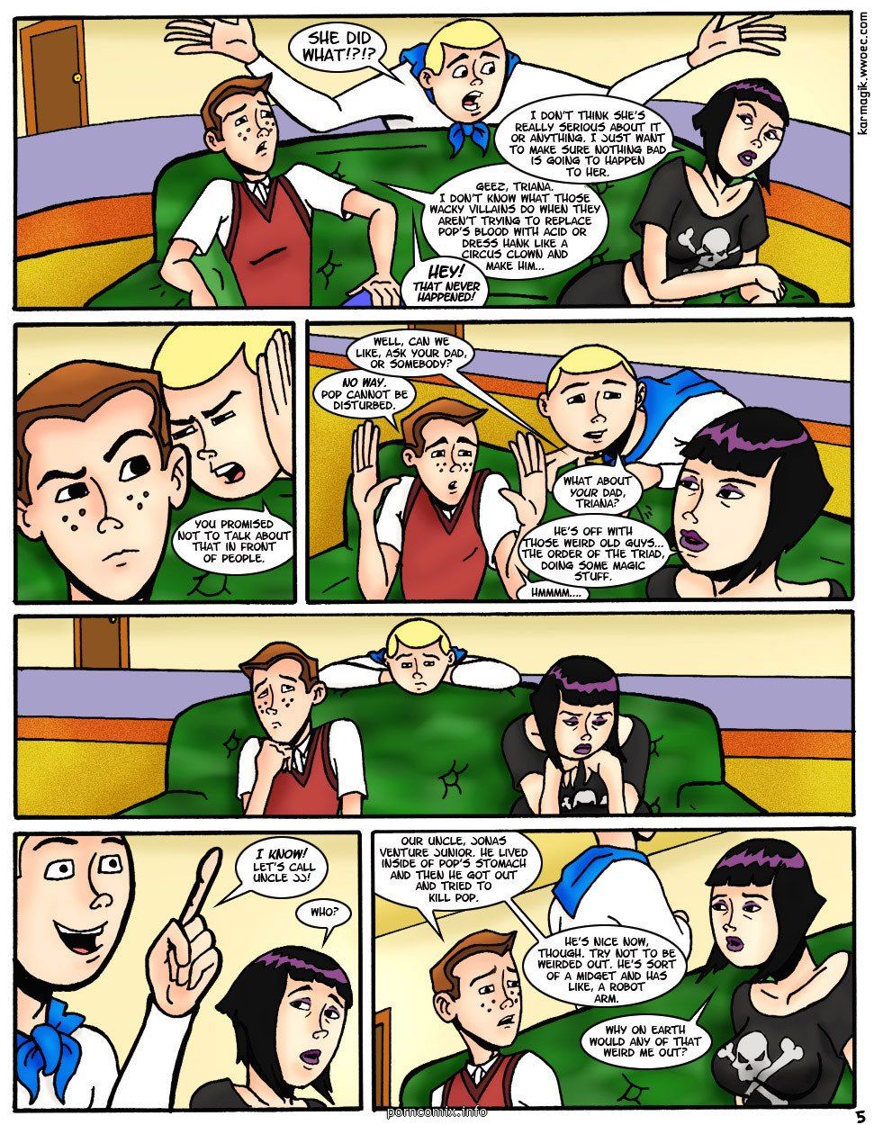 [Karmagik] Villainess Intentions,Venture Bros page 6