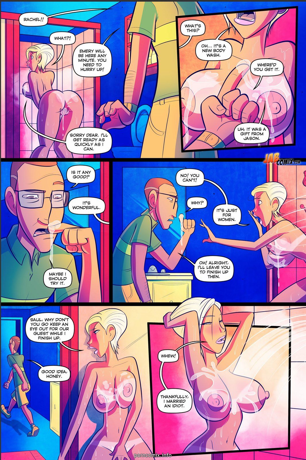 A Model Life - Jab Comix, Incest page 6