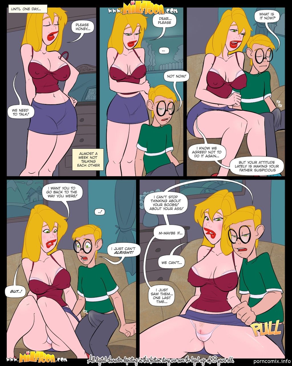 Milftoon Milky 4, Incest Sex page 10