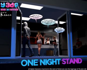 Y3DF - One Night Stand, 3D Incest mom son sex cover