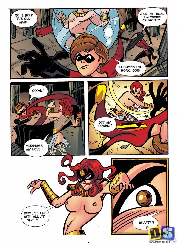 The Incredibles In Egypt - Drawn Sex page 7