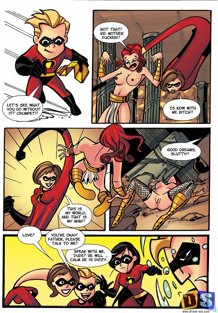 The Incredibles In Egypt - Drawn Sex page 8