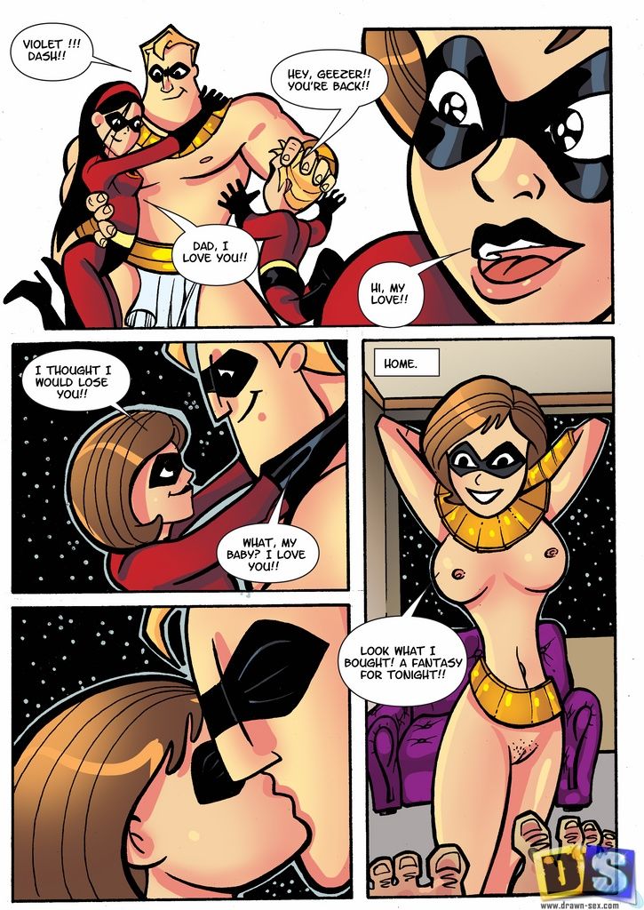 The Incredibles In Egypt - Drawn Sex page 9