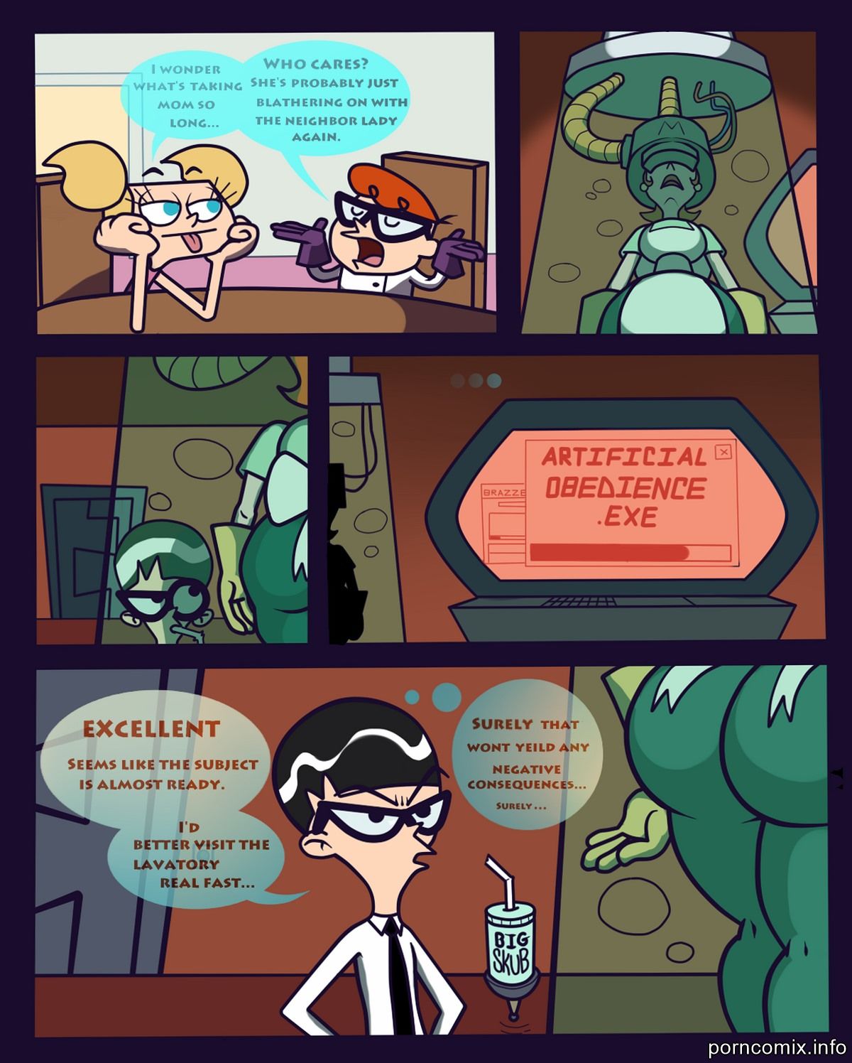 Dexters Lab MomDark-er 2 page 1