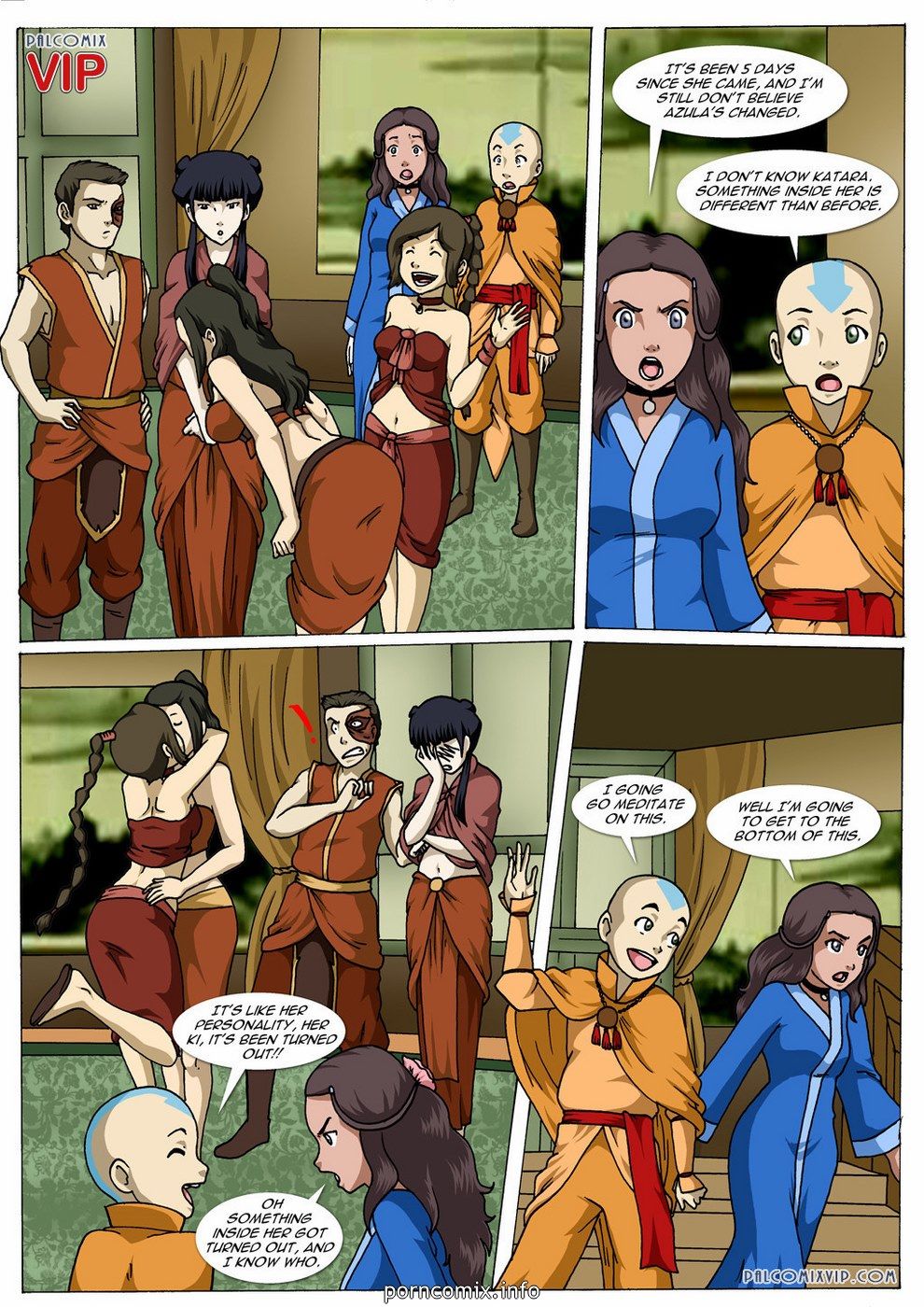 Avatar Comic - The last Jizzbender page 2