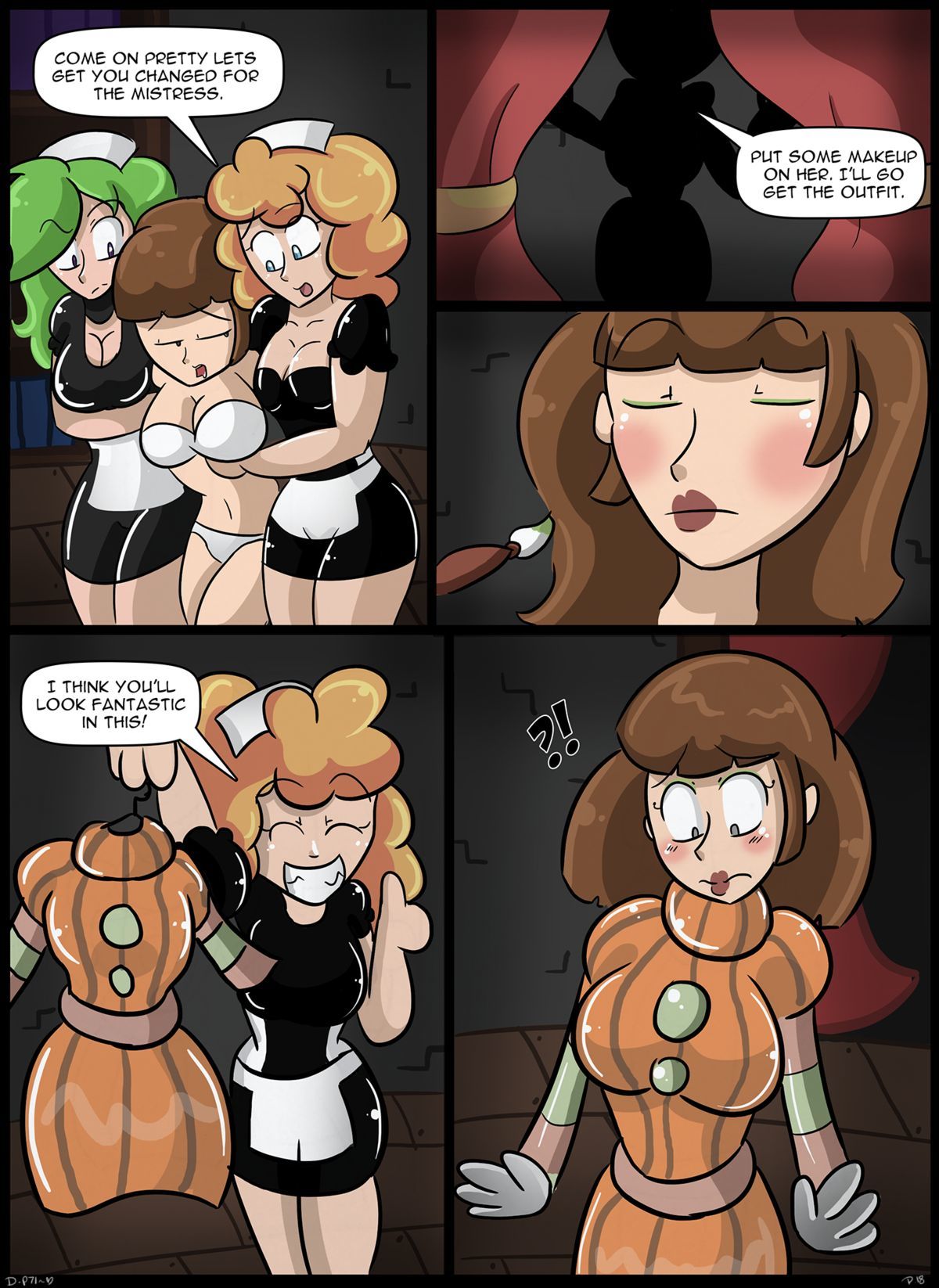 Scooby Doo The Ghost Clownette page 19