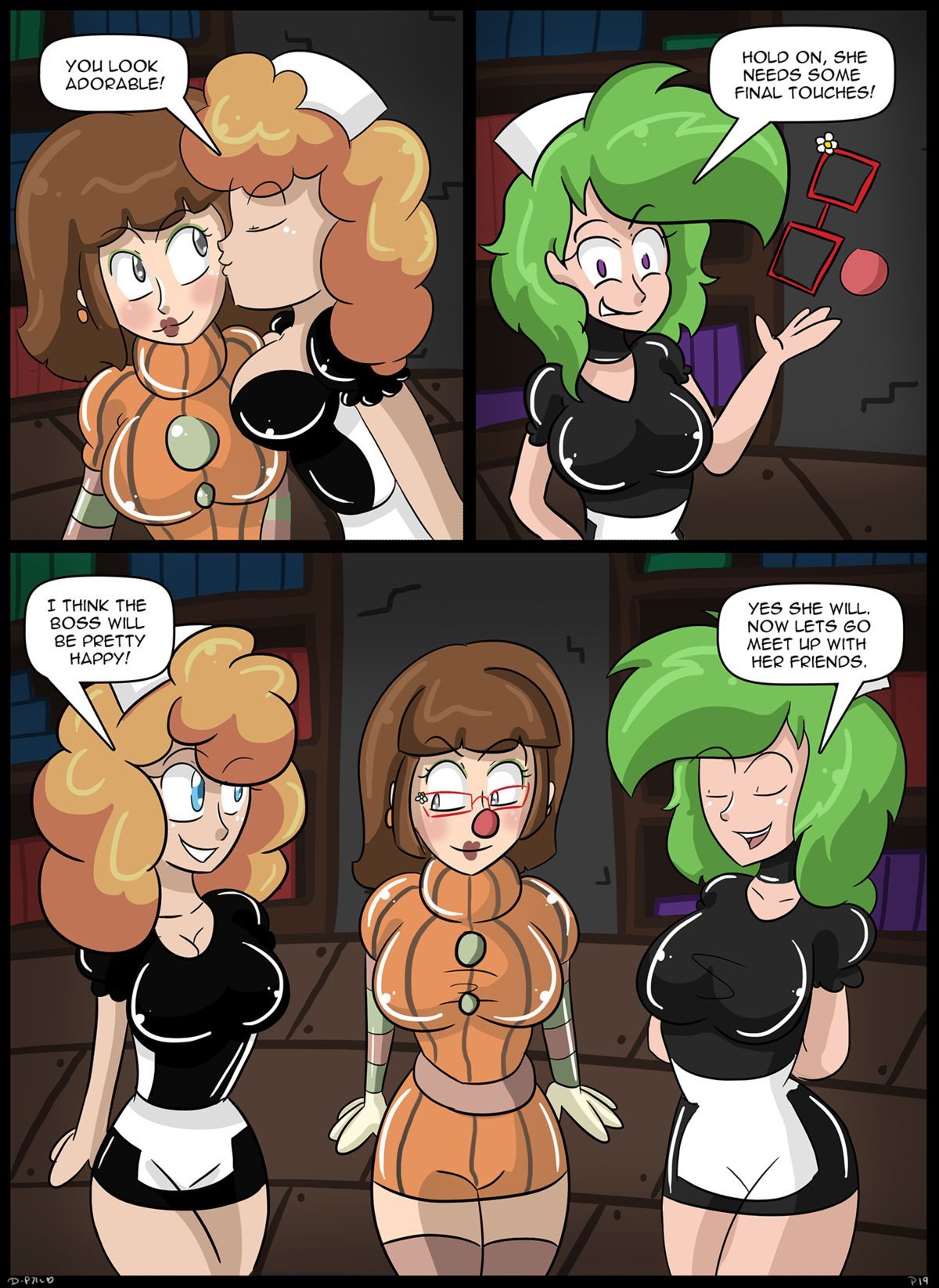 Scooby Doo The Ghost Clownette page 20