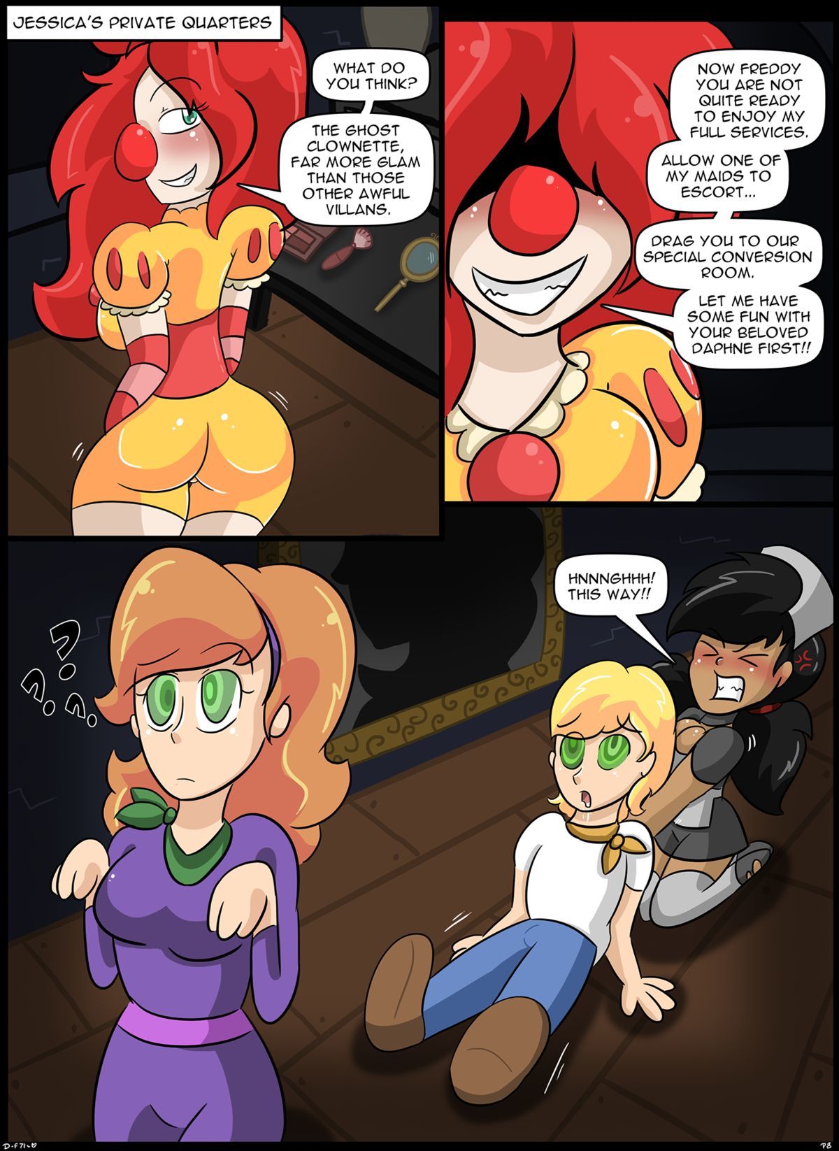 Scooby Doo The Ghost Clownette page 9