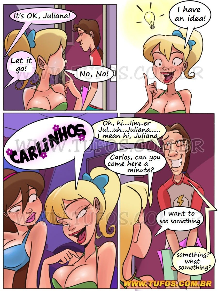 Family Sacana 5 (English) - Learning with her Friend page 4