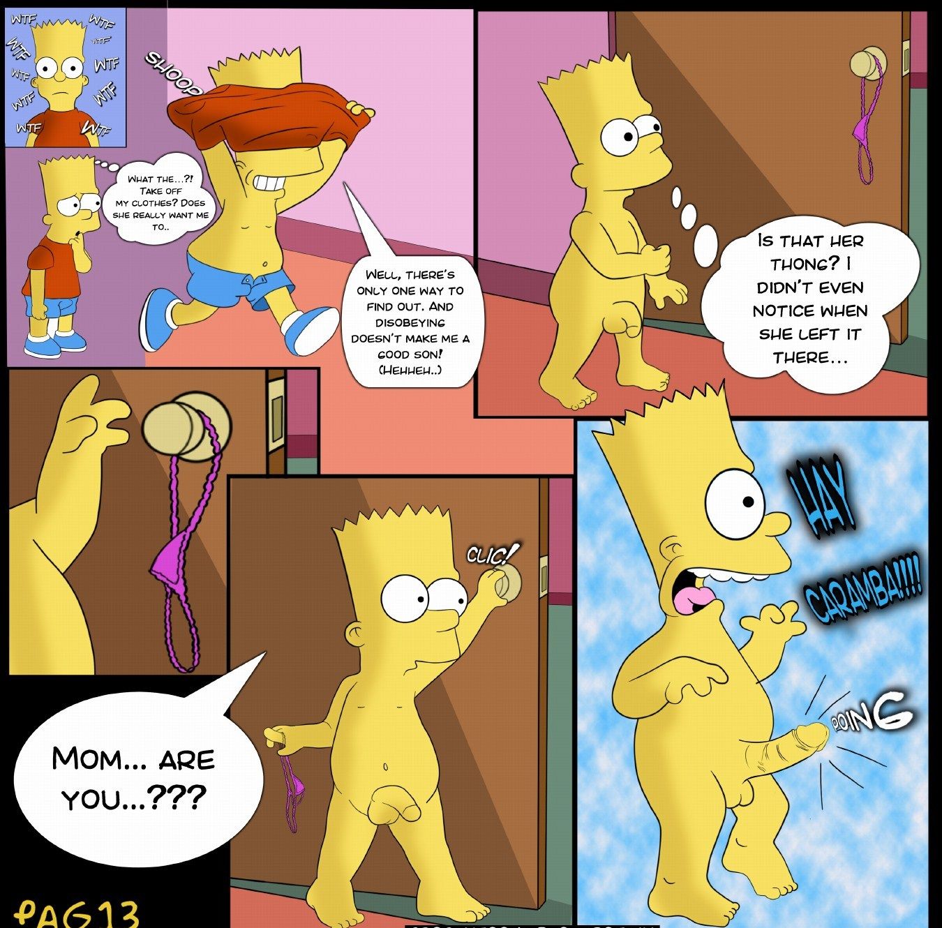 Croc - Simpsons, The Sin's Son page 14