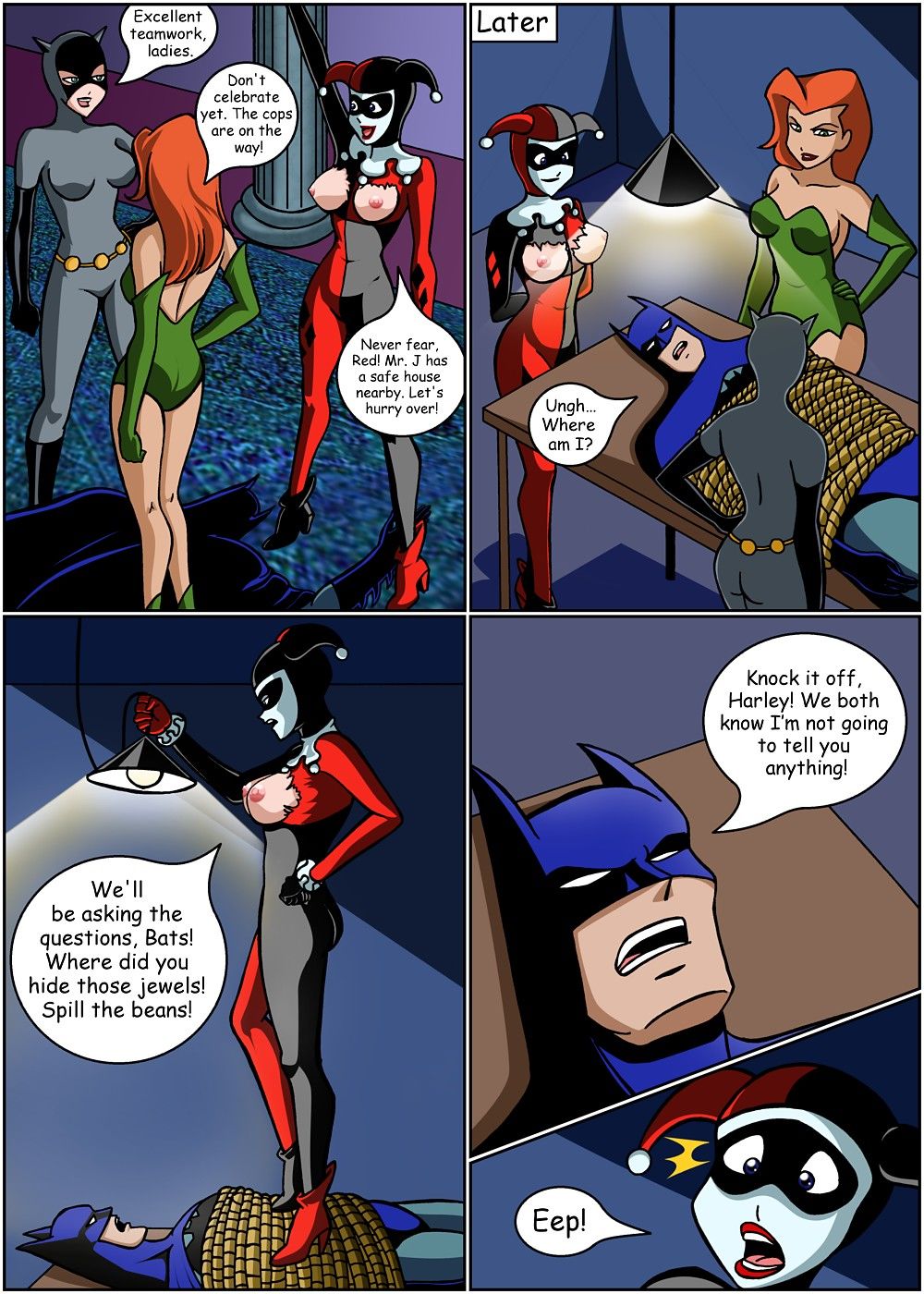 Justice Hentai 2,Batman-Superman Sex page 10