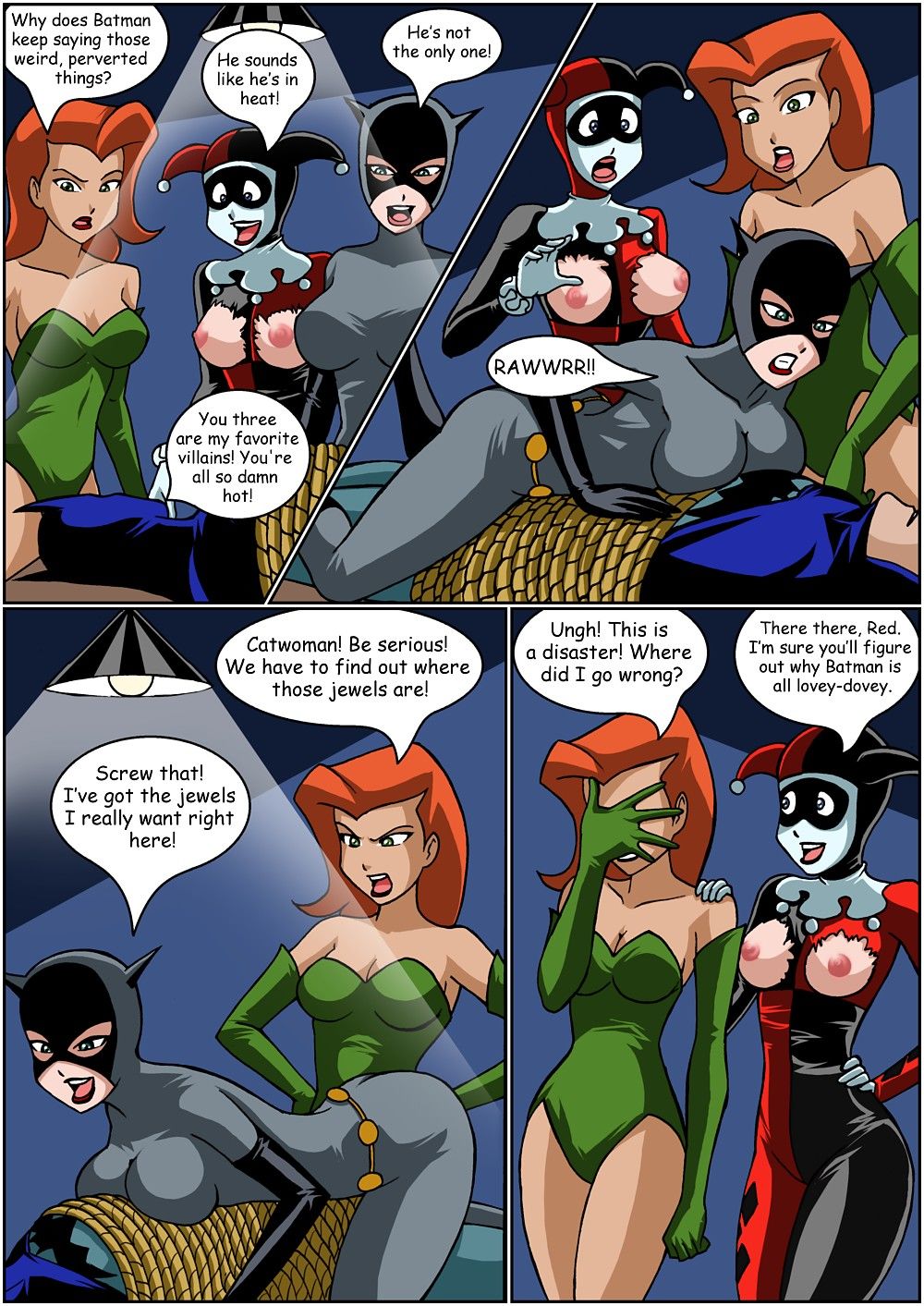 Justice Hentai 2,Batman-Superman Sex page 13