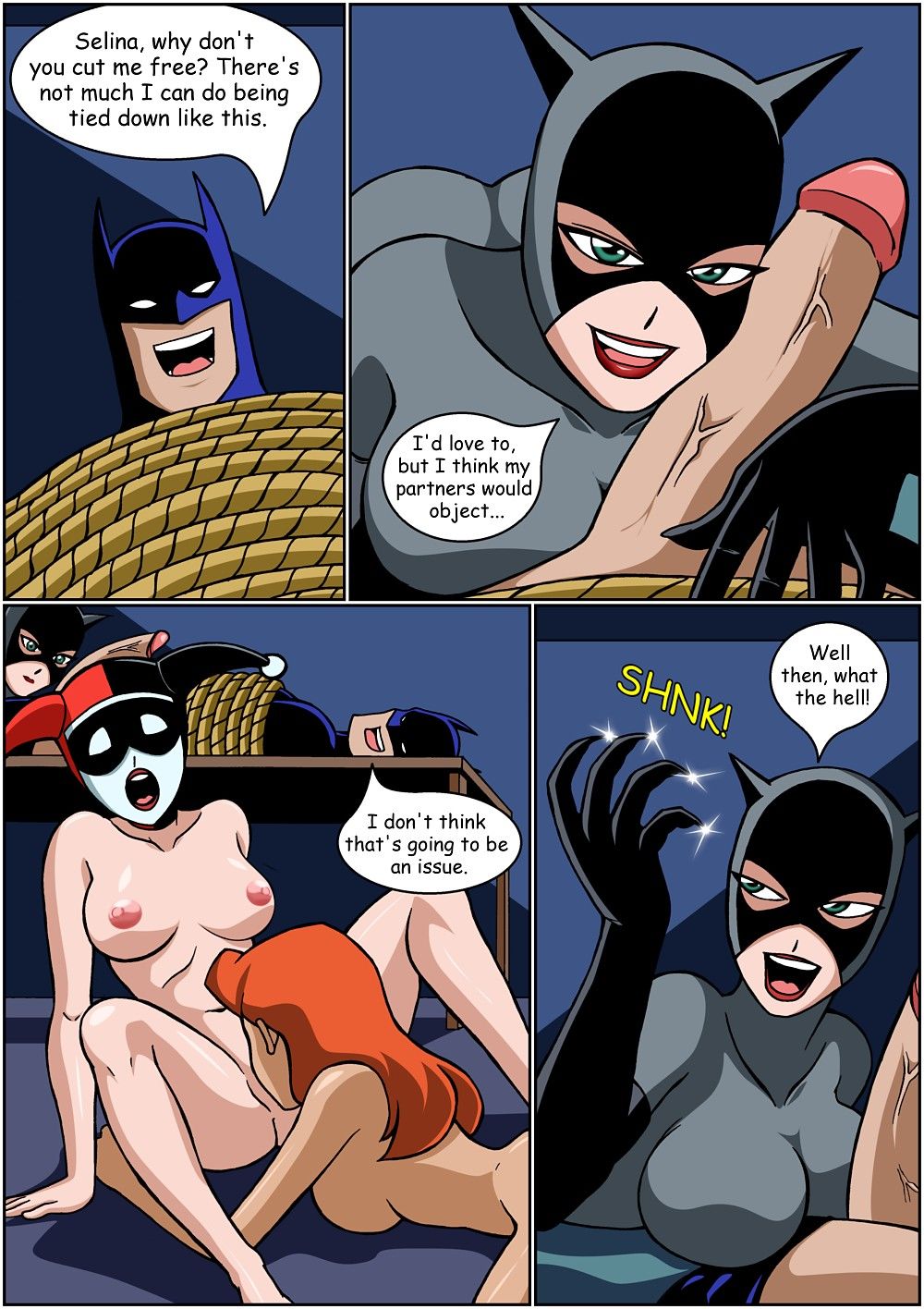 Justice Hentai 2,Batman-Superman Sex page 21