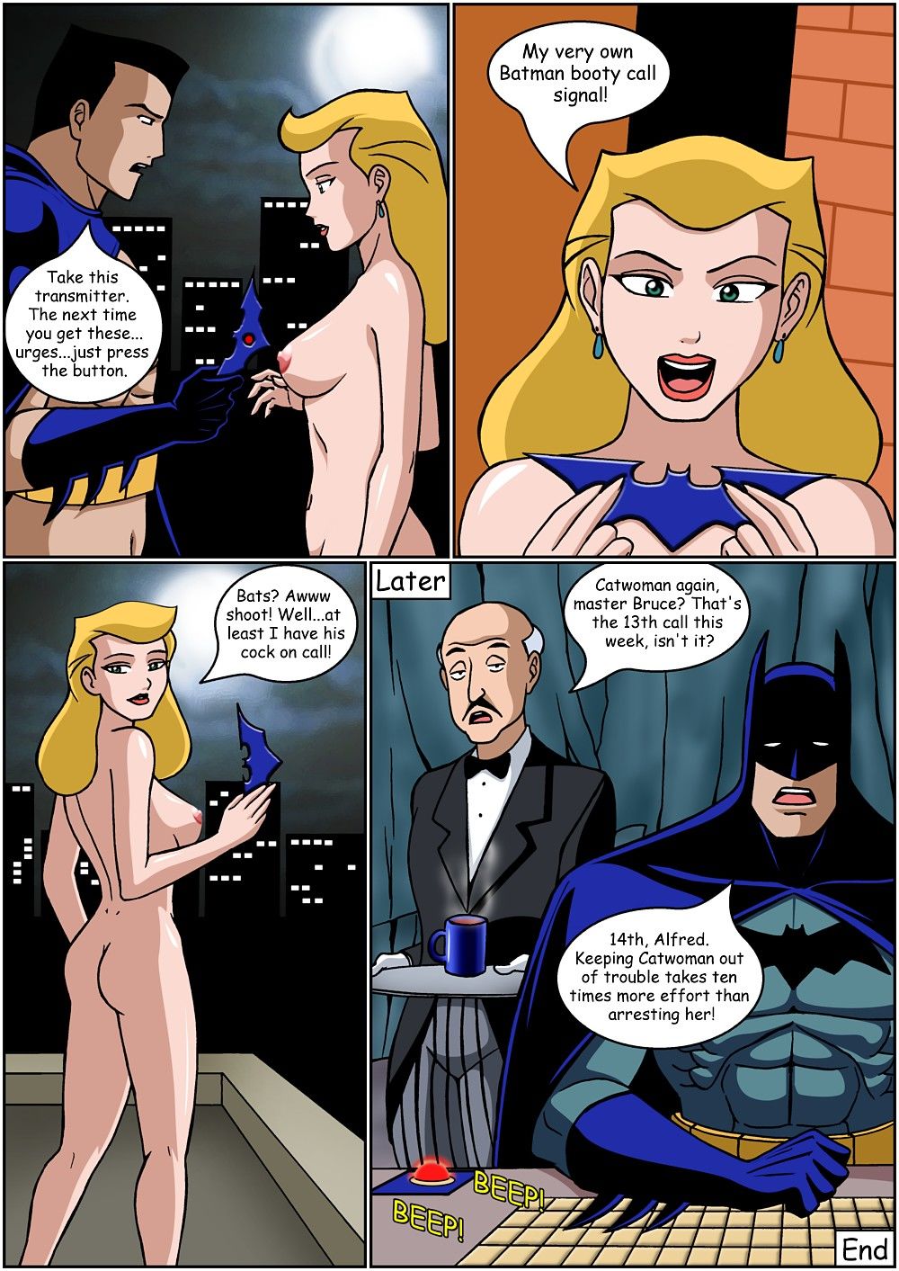 Justice Hentai 2,Batman-Superman Sex page 32