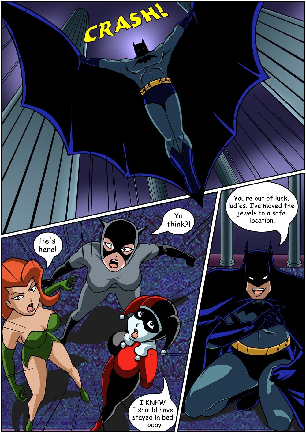 Justice Hentai 2,Batman-Superman Sex page 6