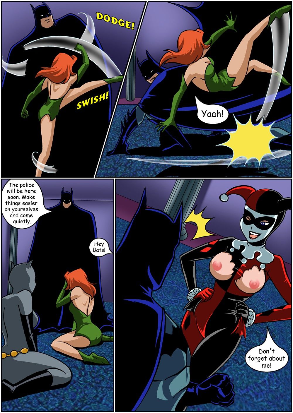 Justice Hentai 2,Batman-Superman Sex page 8