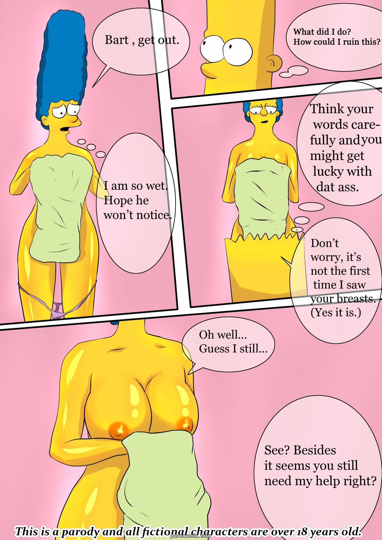 Simpsons - Helping Mom page 17