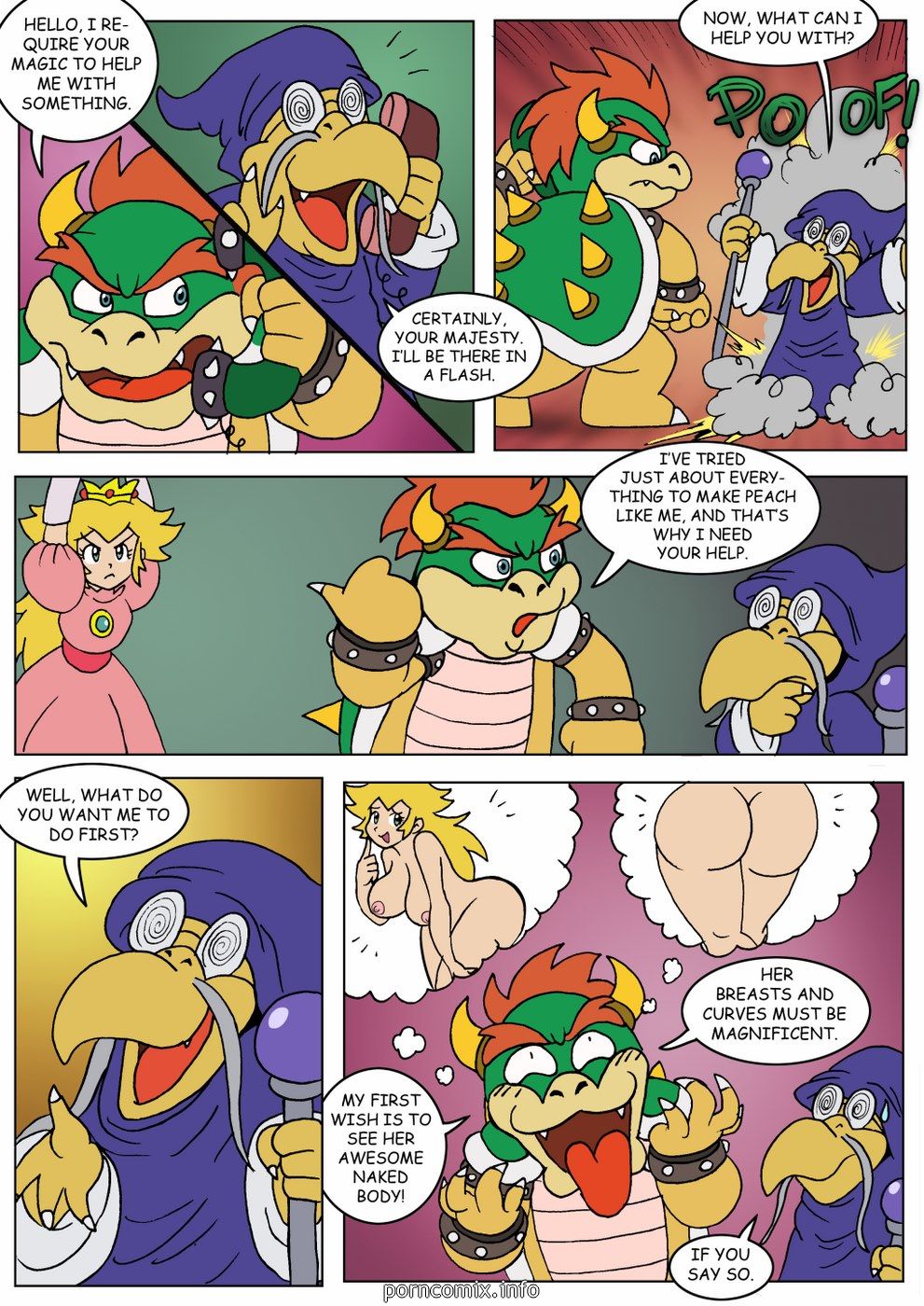 Peach's Tail of Escape (Super Mario Brothers) page 3