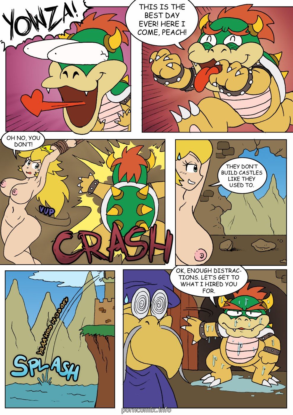 Peach's Tail of Escape (Super Mario Brothers) page 6