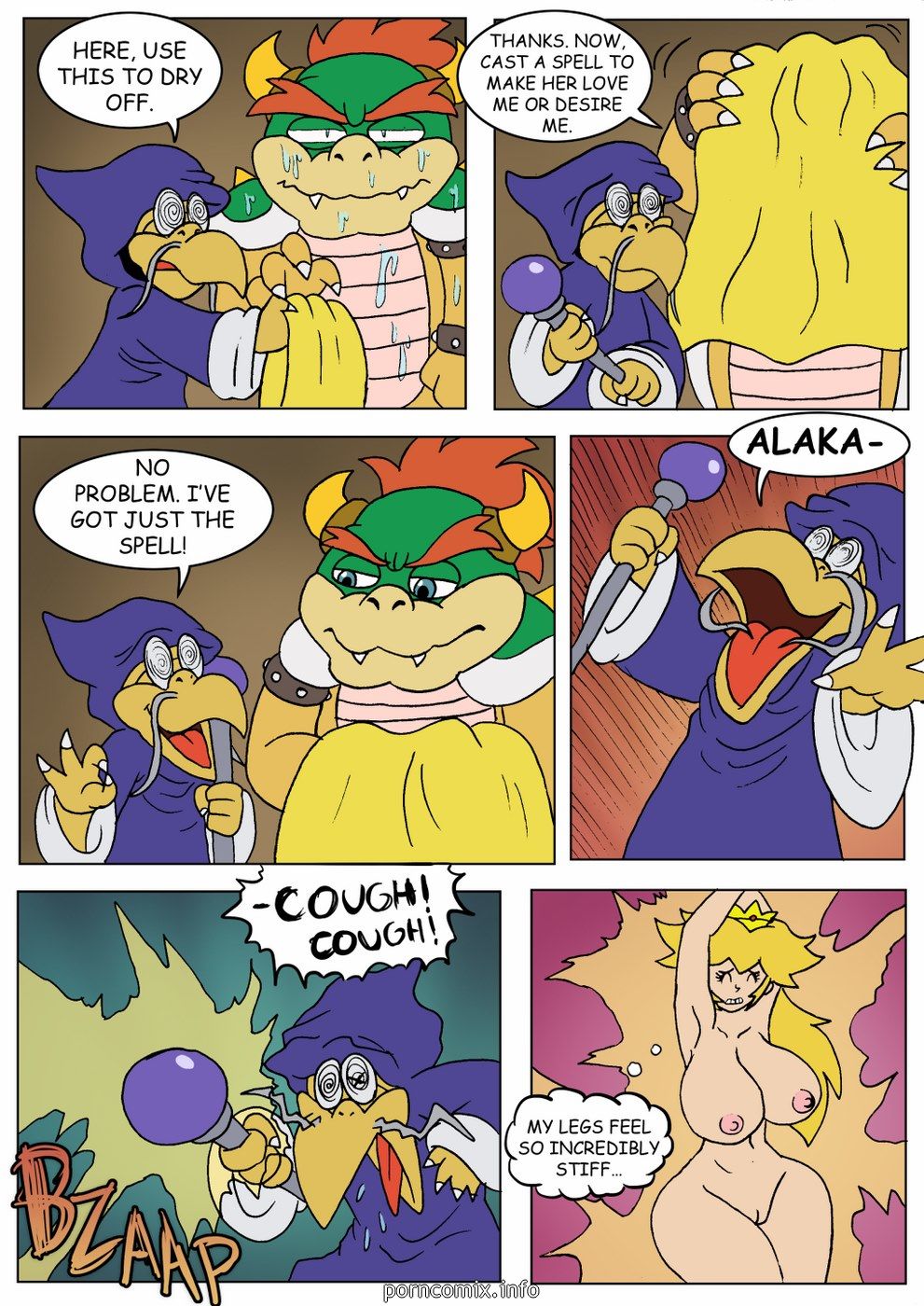 Peach's Tail of Escape (Super Mario Brothers) page 7