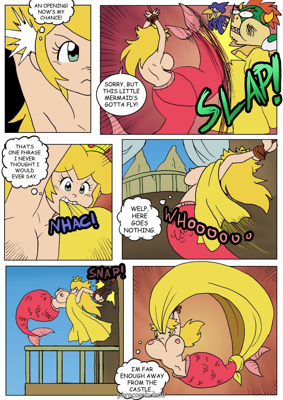 Peach's Tail of Escape (Super Mario Brothers) page 9