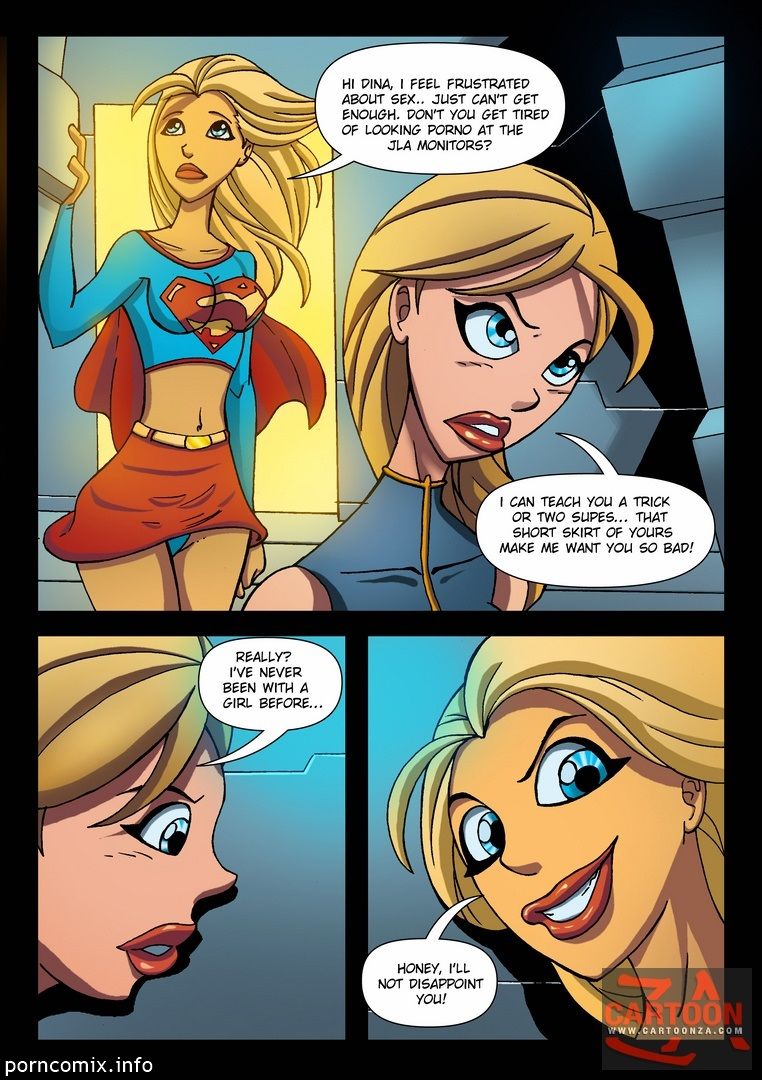 CartoonZA - Justice League - Supergirl page 1