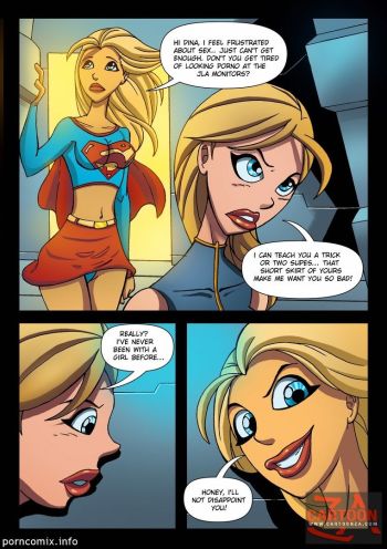 CartoonZA - Justice League - Supergirl cover