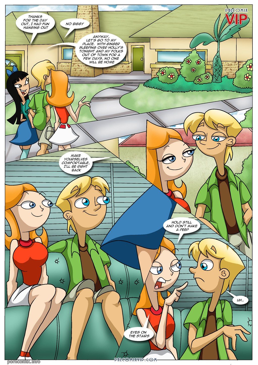 Pal Comix - Phineas And Ferb - Helping Out a Friend page 8