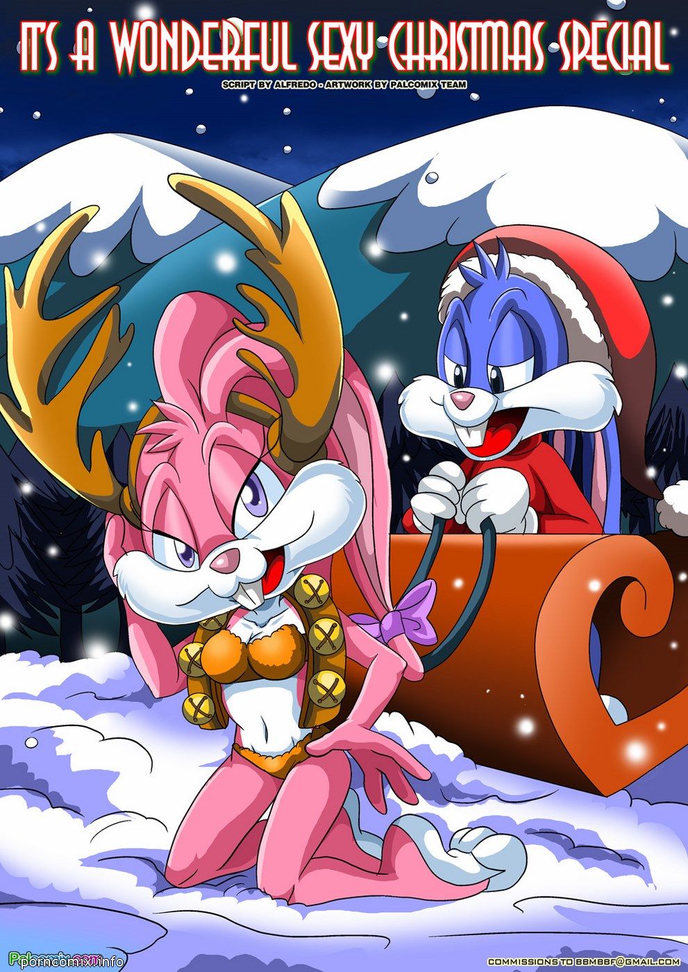 Tiny Toons - Its A Wonderful Sexy Christmas page 1