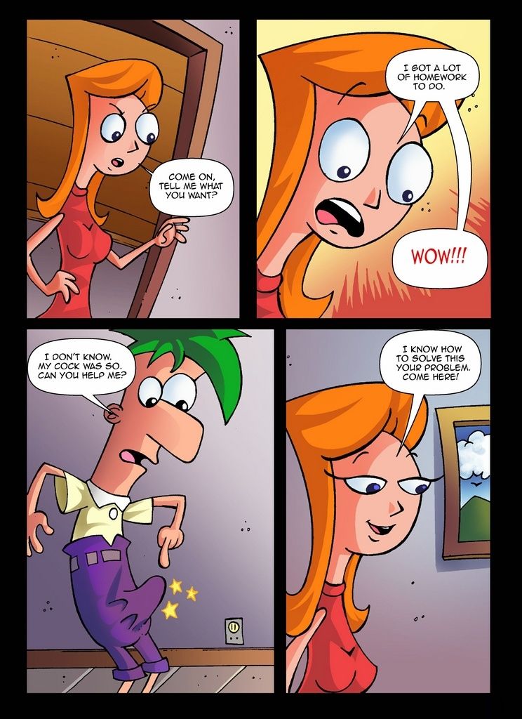 Phineas and Ferb - Help, Mom-son incest page 1