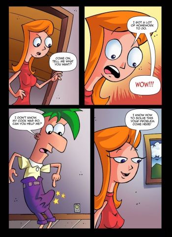 Phineas and Ferb - Help, Mom-son incest cover