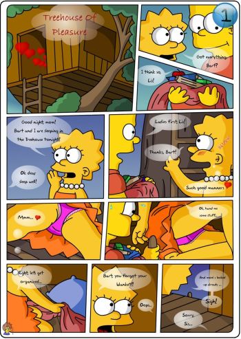 Treehouse of Pleasure (The Simpsons) By Jimmy cover