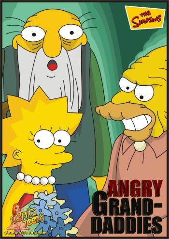 The Simpsons - Angry Grand-Daddies cover