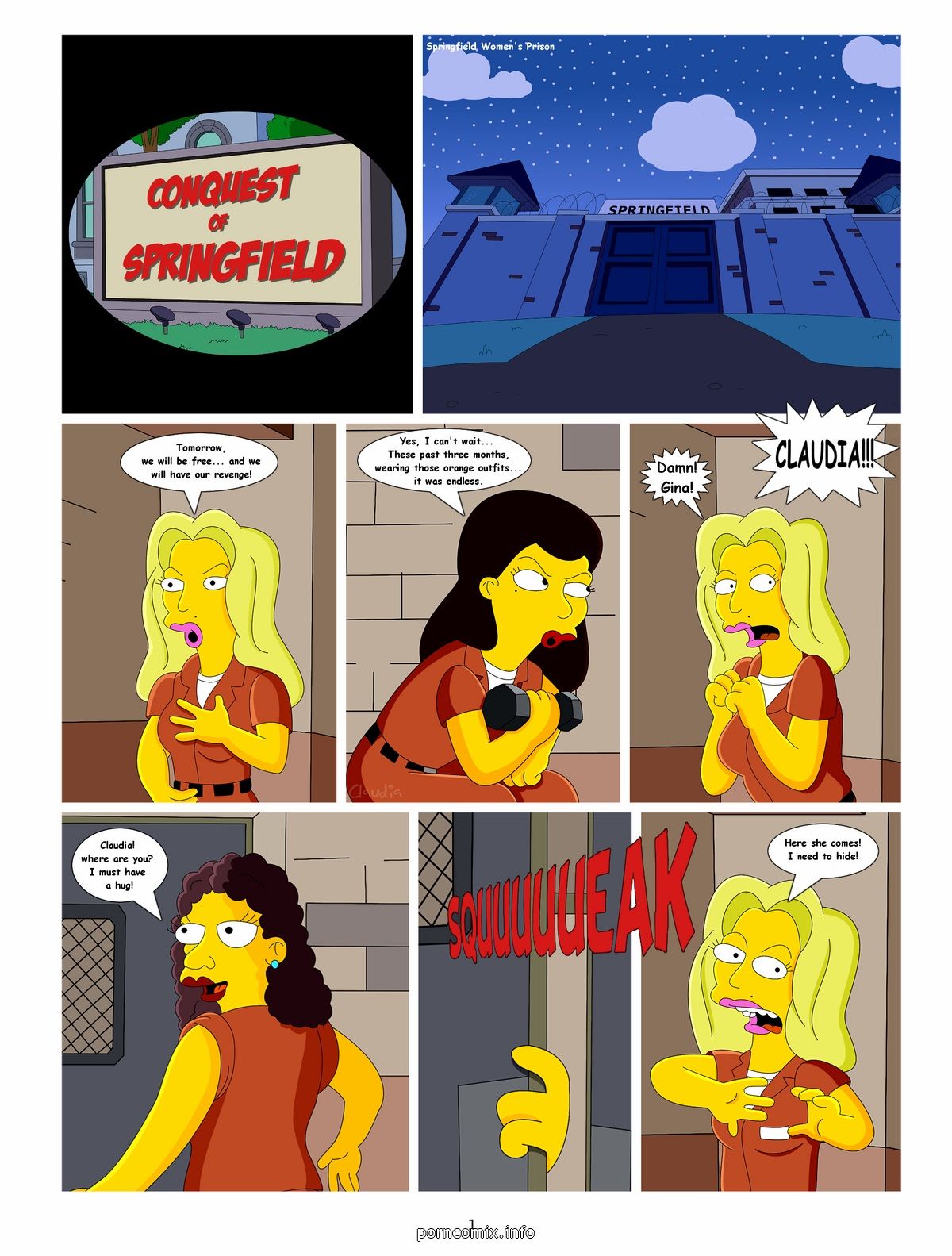 The Simpsons-Conquest of Springfield,Claudia page 2