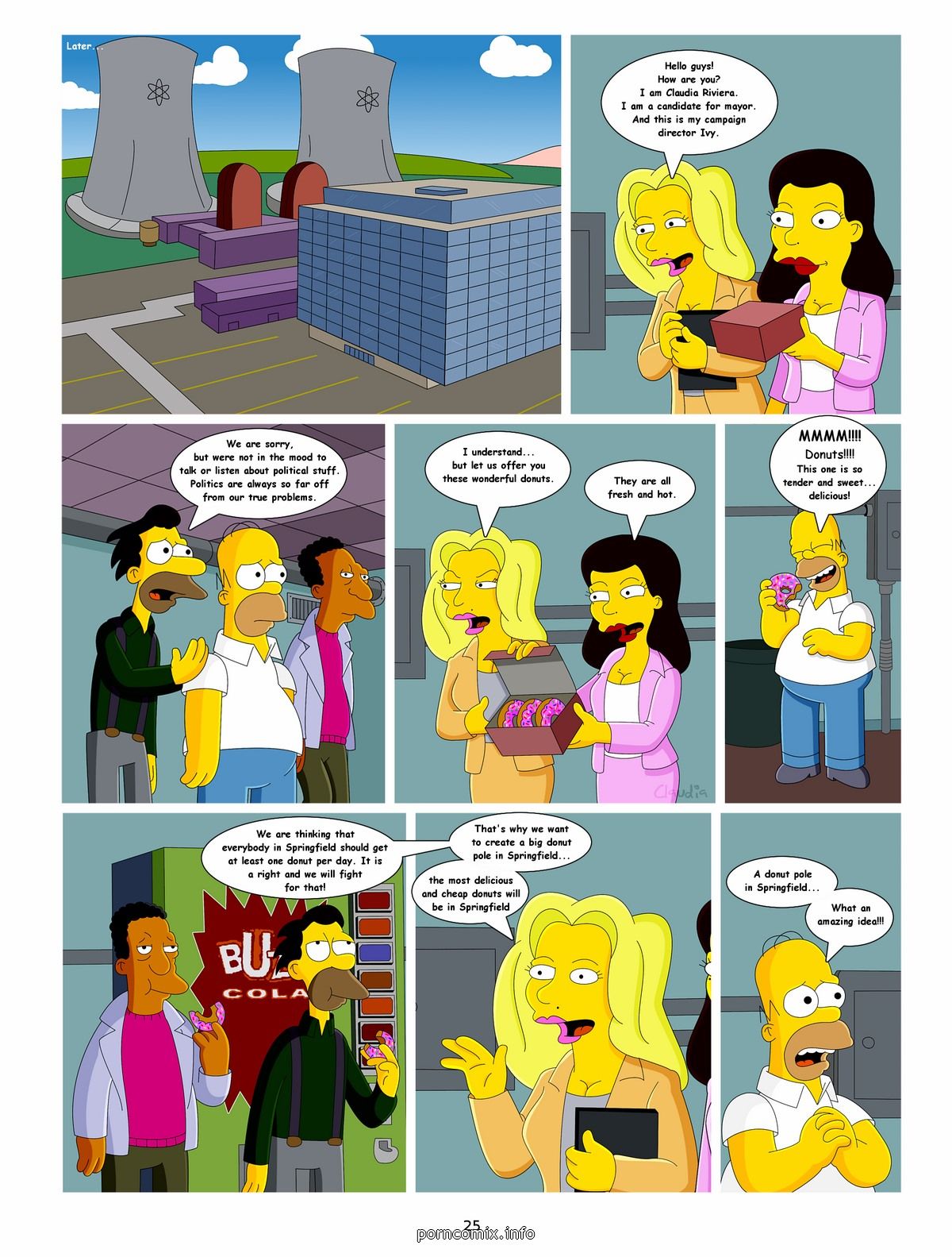 The Simpsons-Conquest of Springfield,Claudia page 26