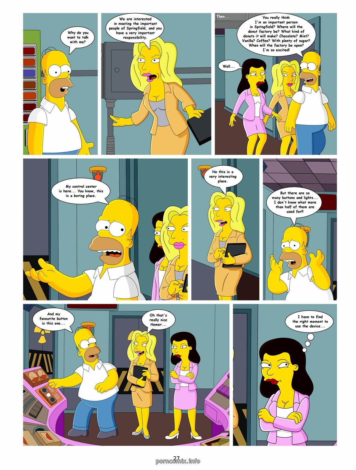 The Simpsons-Conquest of Springfield,Claudia page 28