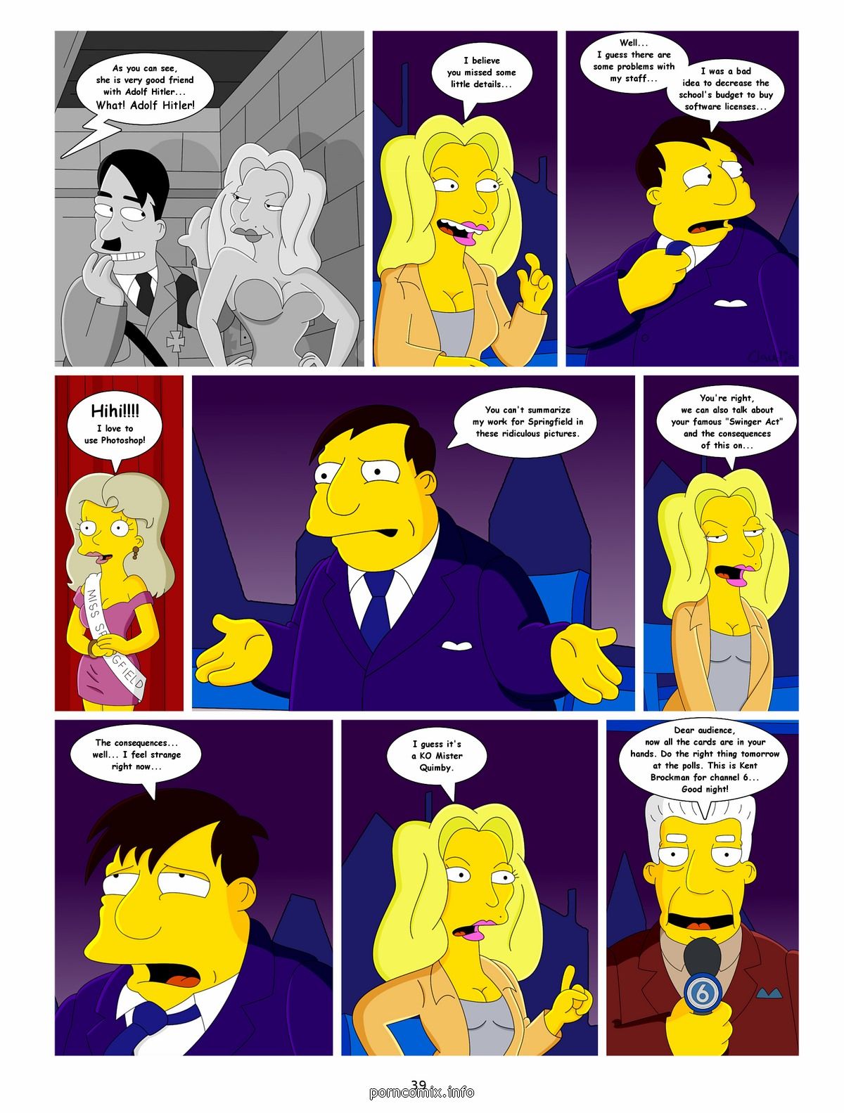 The Simpsons-Conquest of Springfield,Claudia page 40
