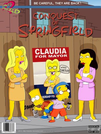 The Simpsons-Conquest of Springfield,Claudia cover