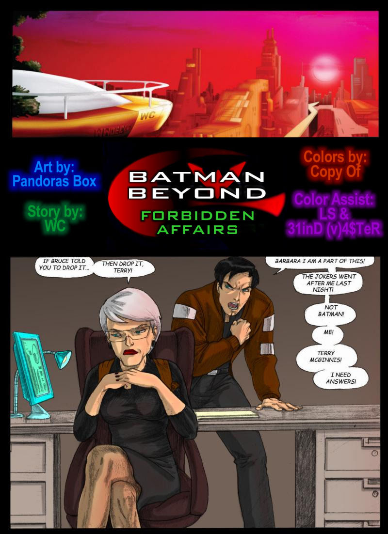 Batman Beyond - Forbidden affairs, Pandora Box page 3
