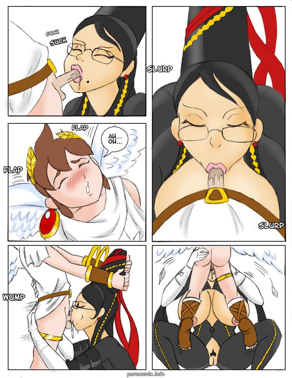 Glassfish - <b>Bayonetta</b> vs. Kid Icarus page 7.