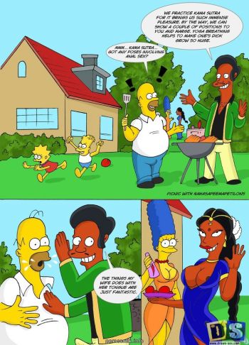 [Drawn-Sex] Kamasutra Picnic (The Simpsons) cover